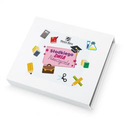 Czekoladki z okazji Dnia Nauczyciela Chocolate Box White Medium - MountBlanc - 2
