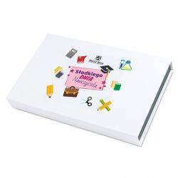 Czekoladki dla nauczyciela Chocolate Box White - MountBlanc - 2
