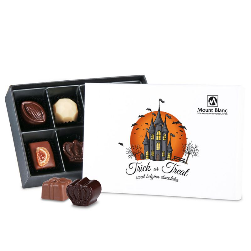 Zestaw słodkości na Halloween Premium White Mini - MountBlanc - 1 Zestaw słodkości na Halloween Premium White Mini - MountBlanc - 1