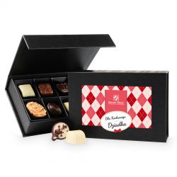 Bombonierka z okazji Dnia Dziadka Chocolate Box Black Mini - MountBlanc - 1