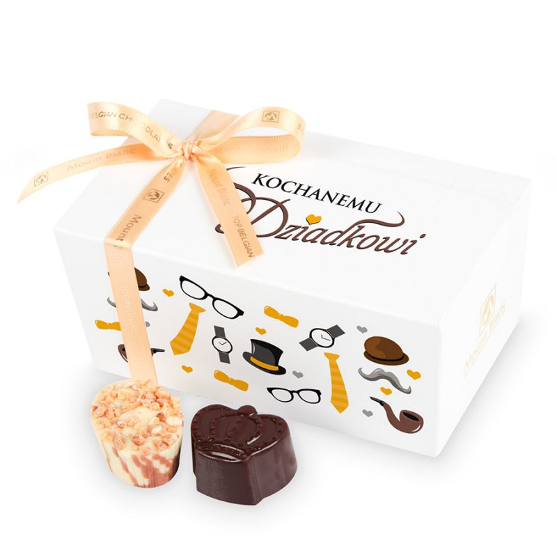 Czekoladki Ballotin White no.2 Kochanemu Dziadkowi - MountBlanc - 1