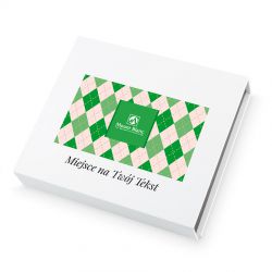 Prezent na Dzień Dziadka Chocolate Box White Medium z Twoimi życzeniami - MountBlanc - 2