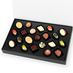 Czekoladki z okazji Dnia Dziadka Chocolate Box White z Twoimi życzeniami - MountBlanc - 4