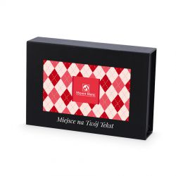 Bombonierka z okazji Dnia Dziadka Chocolate Box Black Mini z Twoimi życzeniami - MountBlanc - 2
