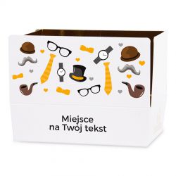 Prezent z okazji Dnia Dziadka Mini Ballotin White no.3 z Twoimi życzeniami - MountBlanc - 2