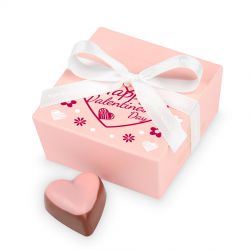 Czekoladki na Walentynki Mini Ballotin Pink no.2