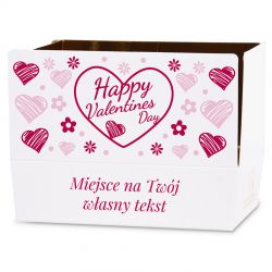 Prezent z okazji Walentynek Mini Ballotin White no.3 z Twoim tekstem - MountBlanc - 2