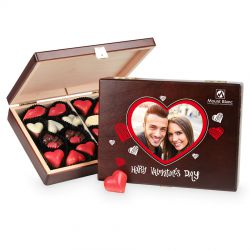 Prezent na Walentynki Decor Duo Dark Happy Valentine's Day - MountBlanc - 1