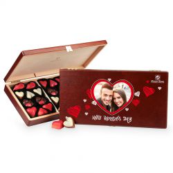 Czekoladki na Walentynki Decor Trio Dark Happy Valentine's Day - MountBlanc - 1