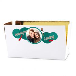 Czekoladowy upominek dla chłopaka Mini Ballotin White no.4 Mężczyzna Idealny - MountBlanc - 2