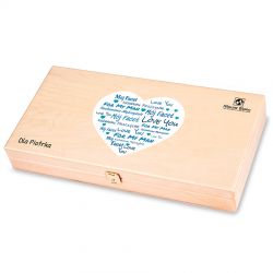 Czekoladki na Dzień Mężczyzn Decor Trio Light z Twoim imieniem - MountBlanc - 2