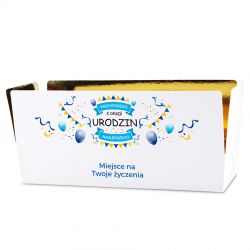 Prezent na urodziny Mini Ballotin White no.5 z Twoimi życzeniami - MountBlanc - 2