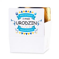 Czekoladki urodzinowe Mini Ballotin White no.2 - MountBlanc - 2