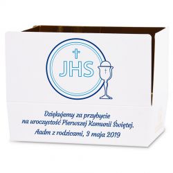 Czekoladki Mini Ballotin White no.3, podziękowania dla gości komunijnych - MountBlanc - 2