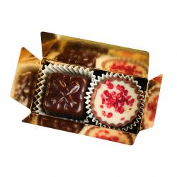 Mini Ballotin White no.1, podziękowania dla gości komunijnych od dziewczynki z Twoim imieniem - MountBlanc - 3