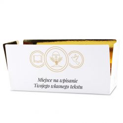 Prezent na komunię Mini Ballotin White no.5 z Twoimi życzeniami - MountBlanc - 2