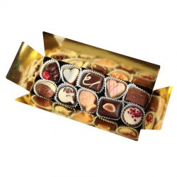 Prezent na komunię Mini Ballotin White no.5 z Twoimi życzeniami - MountBlanc - 3