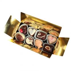 Czekoladki z okazji Pierwszej Komunii Świętej Mini Ballotin White no.4 - MountBlanc - 3