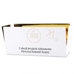 Prezent z okazji Pierwszej Komunii Świętej Mini Ballotin White no.5 - MountBlanc - 2