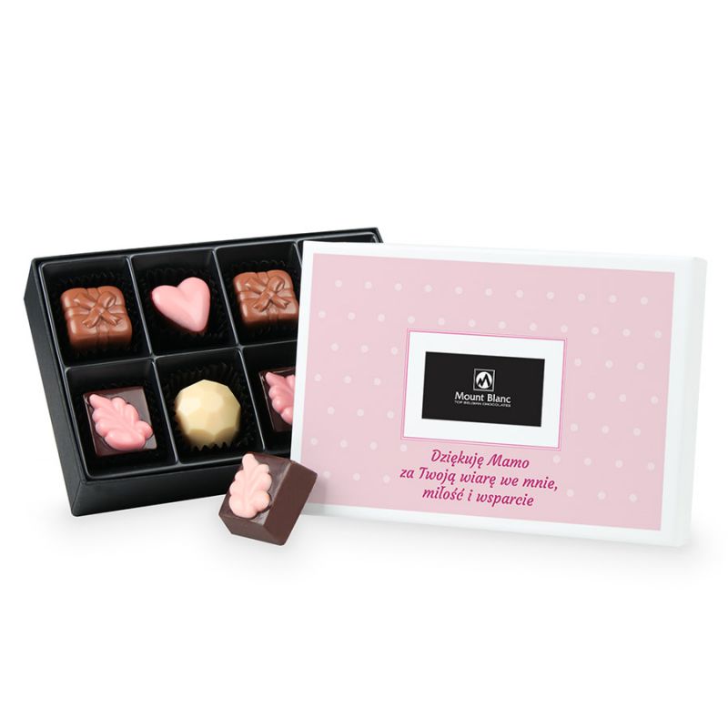 Czekoladki na Dzień Mamy Premium White Mini - MountBlanc - 1