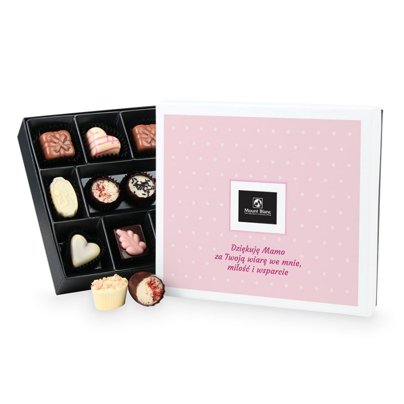 Bombonierka z okazji Dnia Matki Premium White - MountBlanc - 1