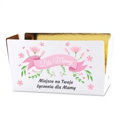 Czekoladki dla Mamy Mini Ballotin White no.4 z Twoimi życzeniami - MountBlanc - 2