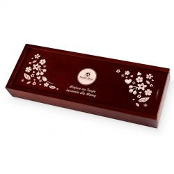 Czekoladki dla mamy Smooth Duo Dark z Twoimi wygrawerowanymi życzeniami - MountBlanc - 2
