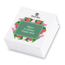 Prezent dla nauczycieli Finesse White no.1 z Twoimi życzeniami - MountBlanc - 2