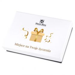 Prezent imieninowy Premium White Mini z Twoimi życzeniami - MountBlanc - 2
