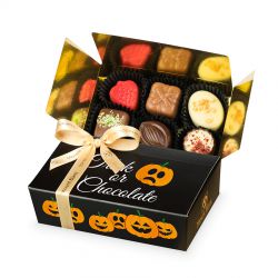 Czekoladki na Halloween Mini Ballotin Black no.3 Trick or Chocolate - MountBlanc - 1