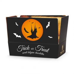 Praliny Mini Ballotin Black no.3 Halloween Castle - MountBlanc - 2