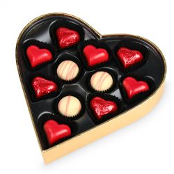 Czekoladki na prezent w kształcie serca Sweet Heart Red Mini - MountBlanc - 3