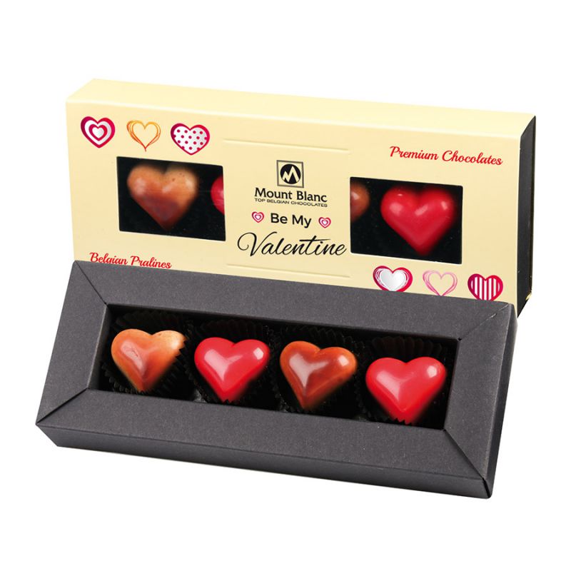 Czekoladki walentynkowe Elegance Cream no.1 By My Valentine - MountBlanc - 1
