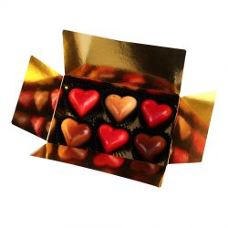Czekoladki na Walentynki Mini Ballotin Black no.3 Sweet Valentines - MountBlanc - 3
