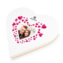 Praliny dla zakochanych Sweet Heart White Maxi z Twoimi zdjęciem - MountBlanc - 2