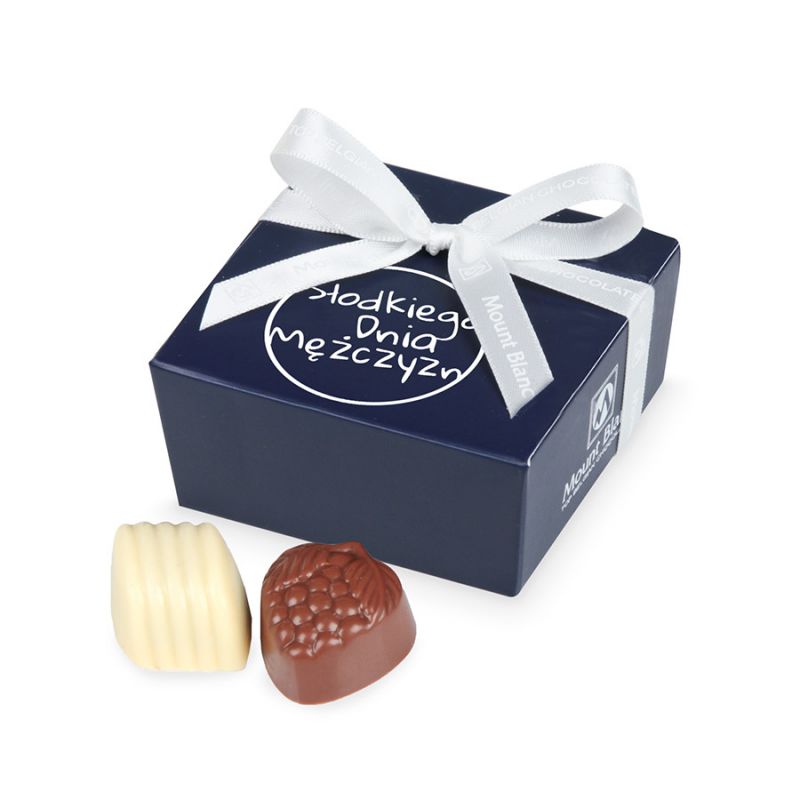 Czekoladki na Dzień Mężczyzny Mini Ballotin Blue no.2 - MountBlanc - 1