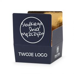 Czekoladki na Dzień Mężczyzny Mini Ballotin Blue no.2 z Twoim logo - MountBlanc - 2