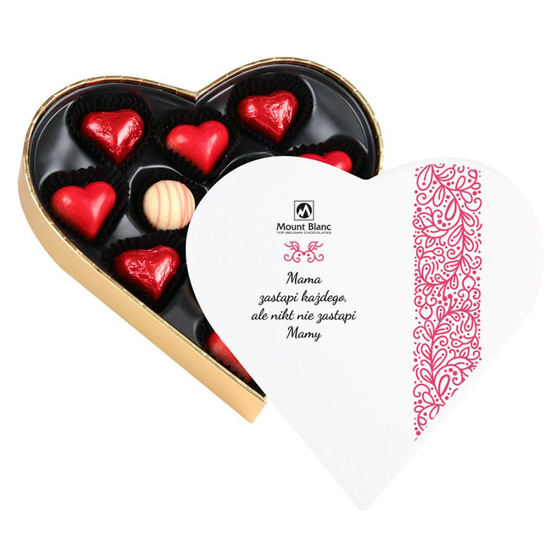 Czekoladki dla mamy Sweet Heart White Mini - MountBlanc - 1 Czekoladki dla mamy Sweet Heart White Mini - MountBlanc - 1
