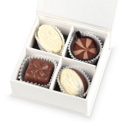 Czekoladki podziękowania na chrzest Finesse White no.1 z Twoim tekstem - MountBlanc - 3