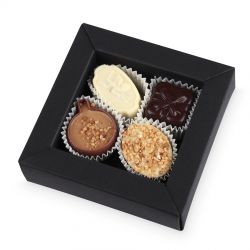 Czekoladki na prezent z okazji Chrztu Świętego dla dziewczynki Delights Mini no.2 z Twoimi życzeniami - MountBlanc - 3