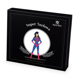 Bombonierka Chocolate Box Medium Black Super Szefowa - MountBlanc - 2