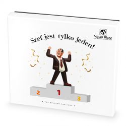 Bombonierka Premium White Szef jest tylko jeden - MountBlanc - 2