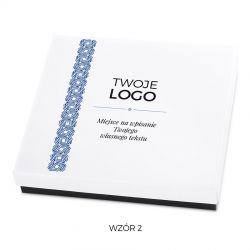 Czekoladki z Twoim logo Premium White z nadrukiem - MountBlanc - 3