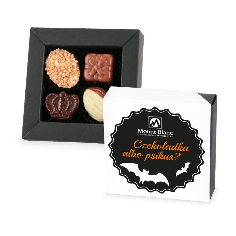 Czekoladki na Halloween Delights Mini no.2 white bats - MountBlanc - 1 Czekoladki na Halloween Delights Mini no.2 white bats - MountBlanc - 1
