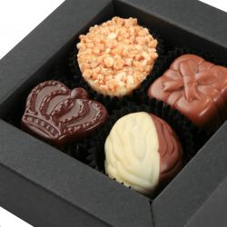 Czekoladki na Halloween Delights Mini no.2 white bats - MountBlanc - 4