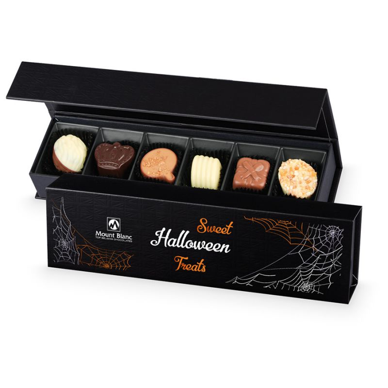 Czekoladki na Halloween Chocolate Box Long Black - MountBlanc - 1 Czekoladki na Halloween Chocolate Box Long Black - MountBlanc - 1