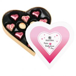 Czekoladki w kształcie serca Sweet Heart Mini Happy Valentines Day - MountBlanc - 1