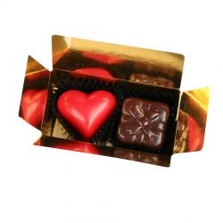 Czekoladki na Walentynki Mini Ballotin White no.1 - MountBlanc - 3