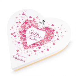 Prezent dla Młodej Pary Sweet Heart White Mini z Twoimi życzeniami - MountBlanc - 2