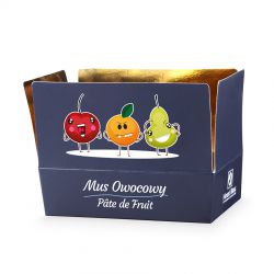 Mus owocowy w Mini Ballotin Blue no.3, prezent dla dziecka - MountBlanc - 2